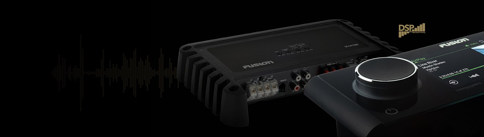 Forsterker FUSION Signature Series 4kanals 1400W maritim 0100196900